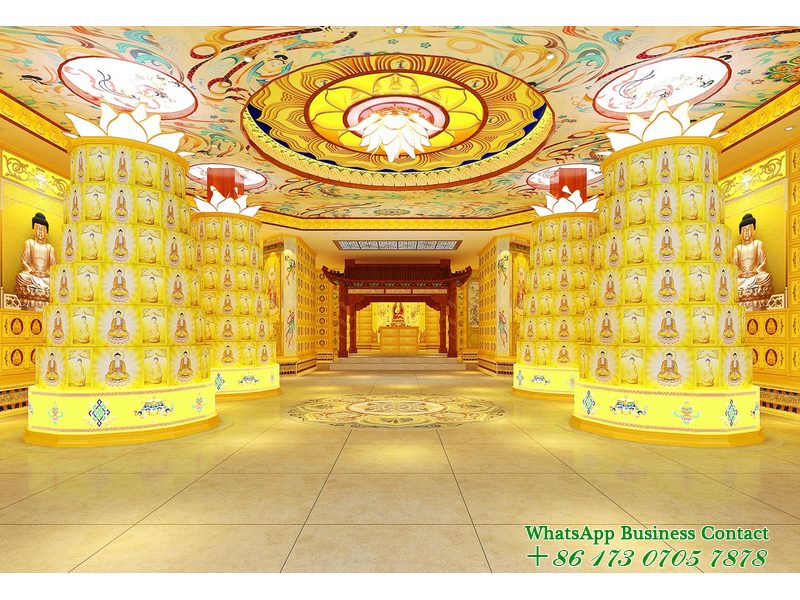 ​​Monastery Ten Thousand Buddha Wall​​