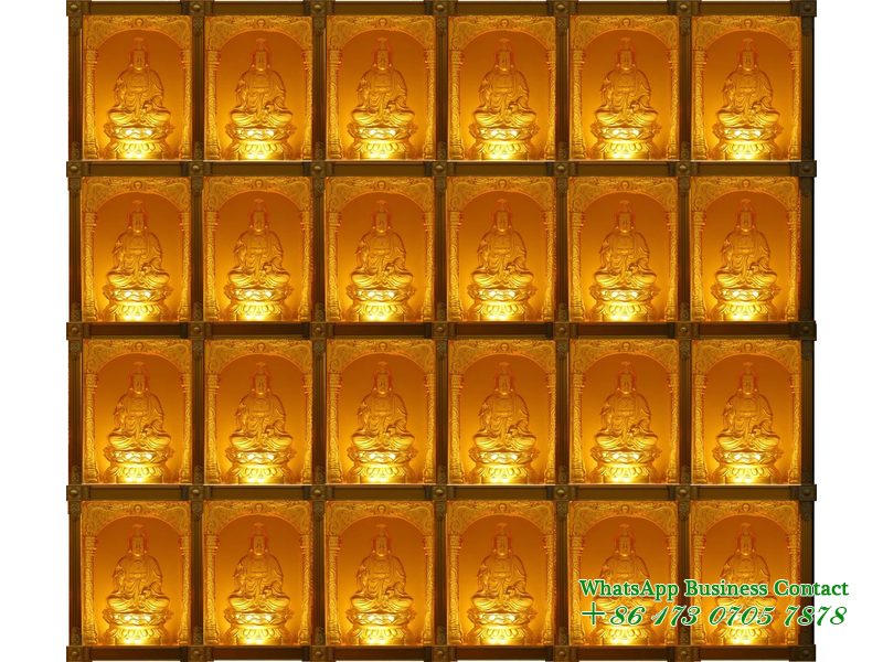 ​​Merit-Offering Buddha Wall​​